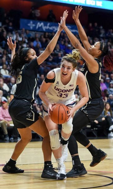 Collier helps No. 2 UConn rout Vanderbilt 80-42